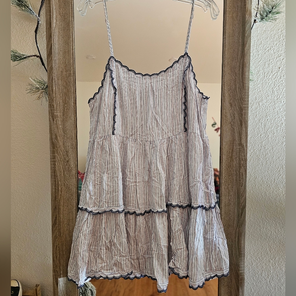 Urban Outfitters Striped Mini Dress - L